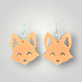 Fox Terracotta Earrings