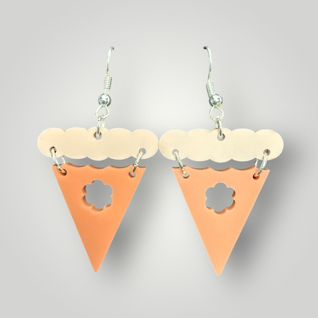 Pie Earrings