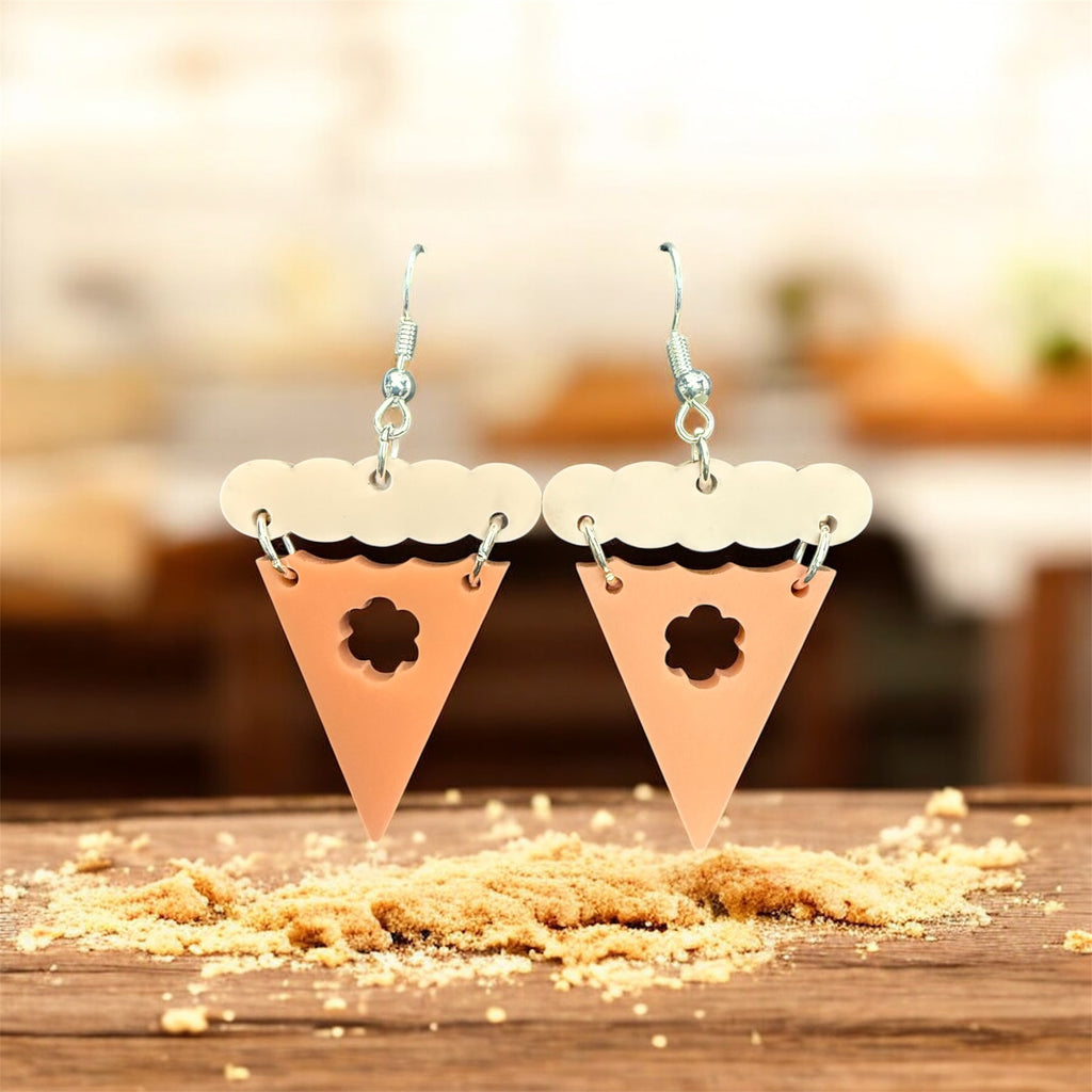 Pie Earrings