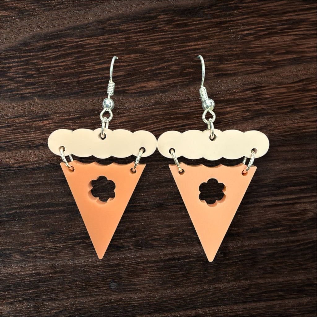 Pie Earrings