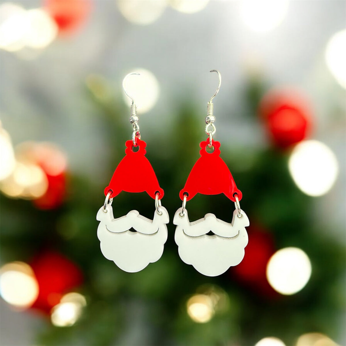 Santa Earrings