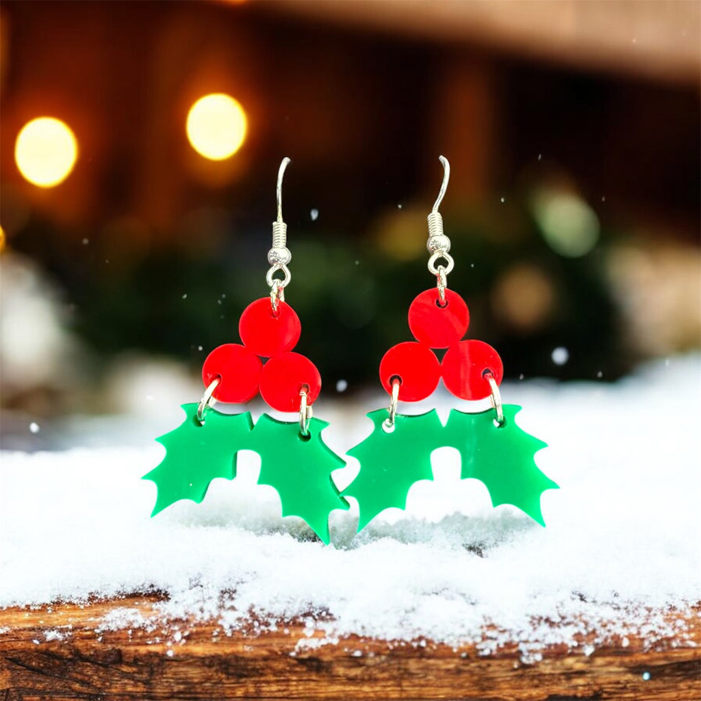Mistletoe Earrings