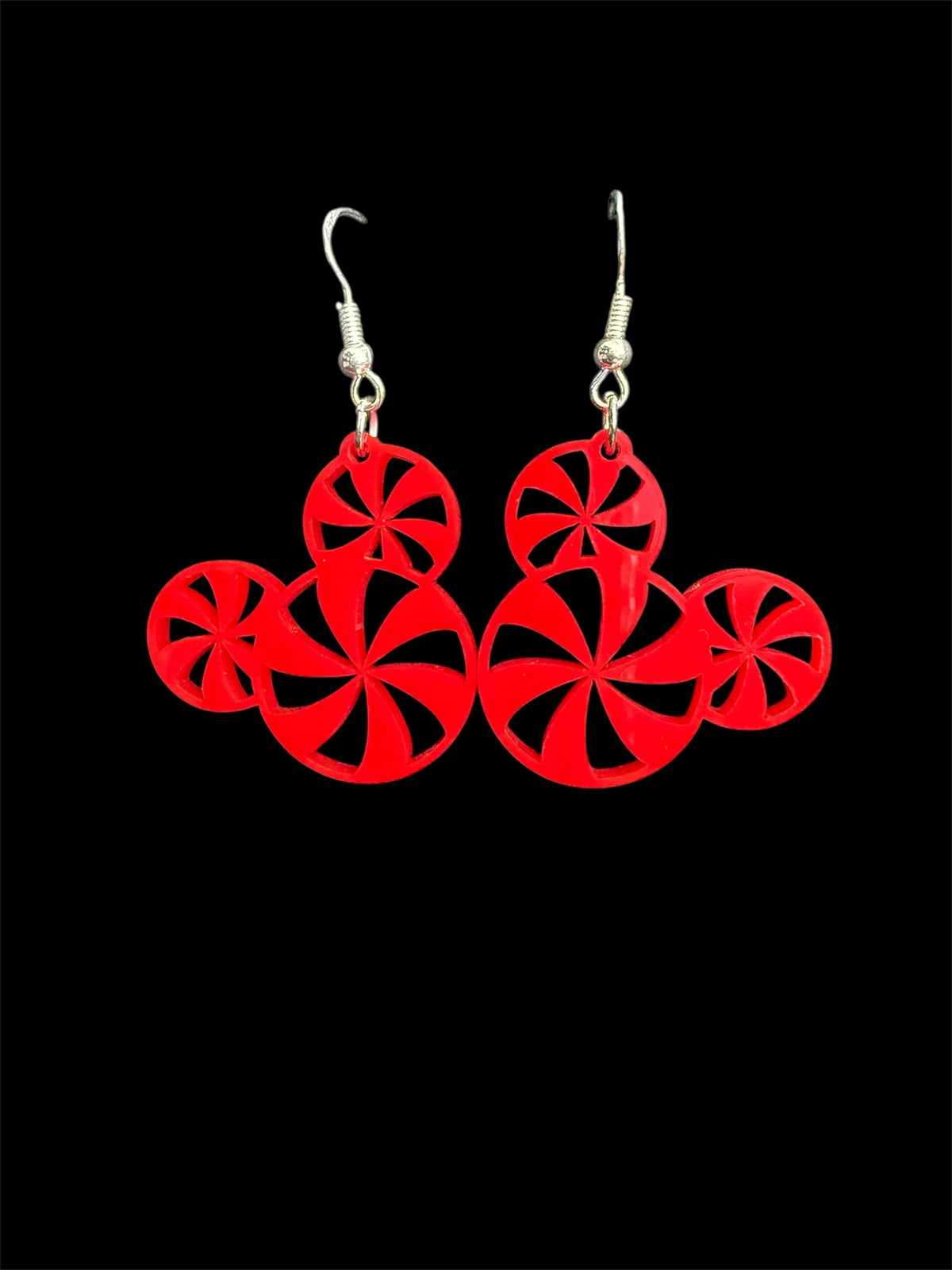 Peppermint Mouse Earrings