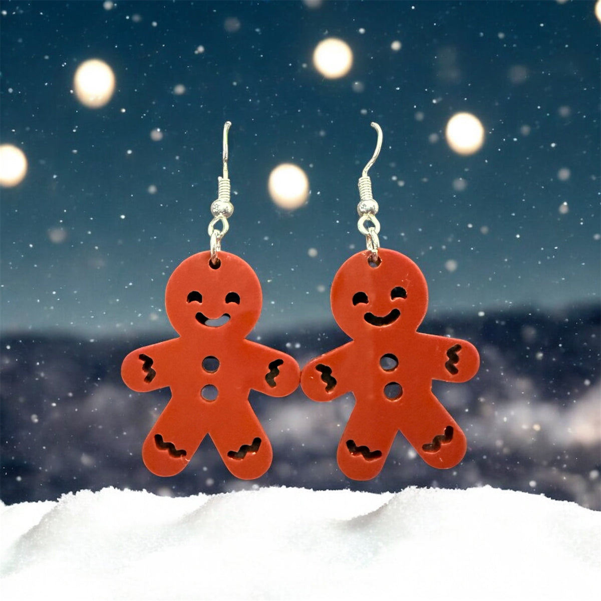 Gingerbread Earrings