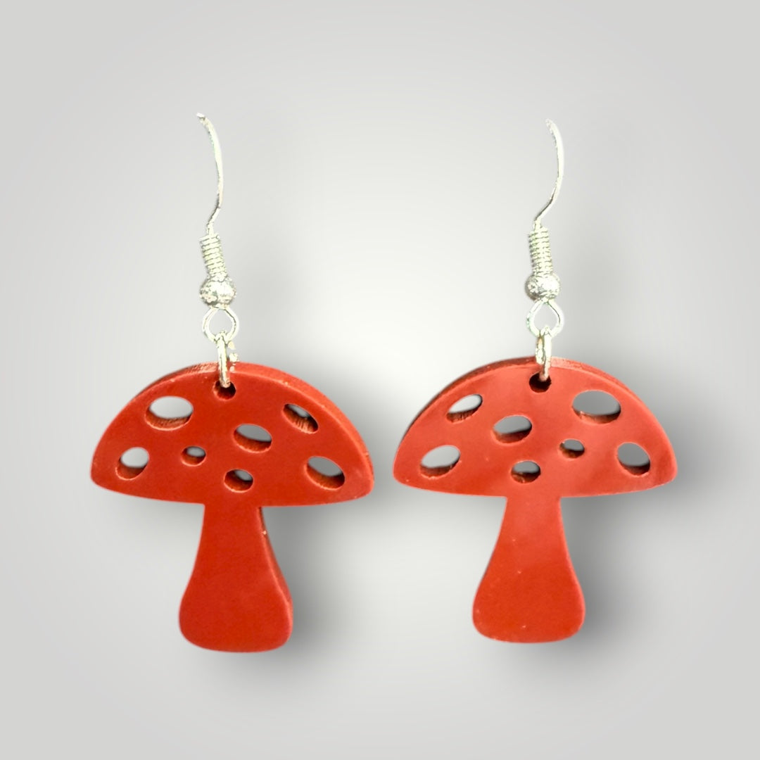 Mushroom Earrings