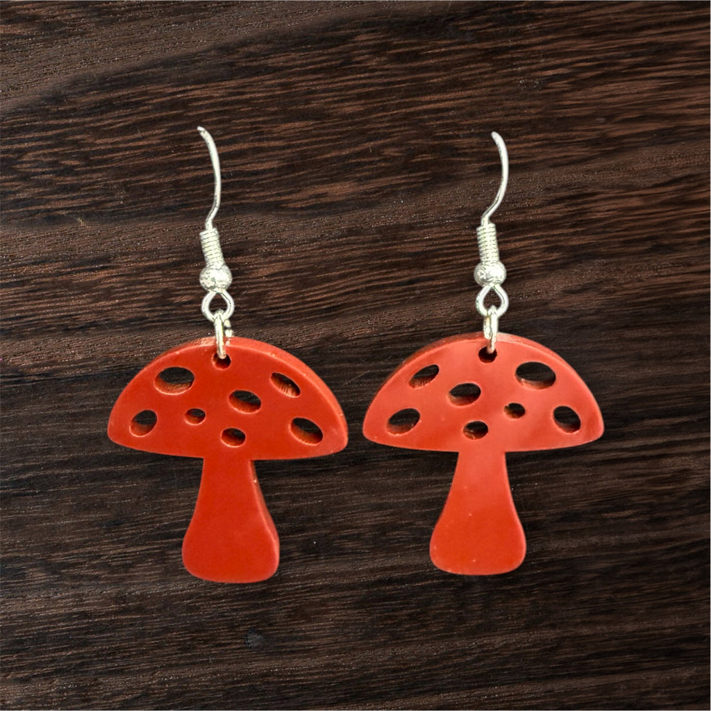 Mushroom Earrings
